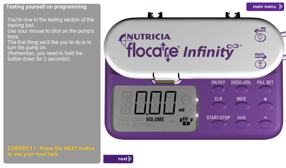 Nutricia Flocare Infinity Pump